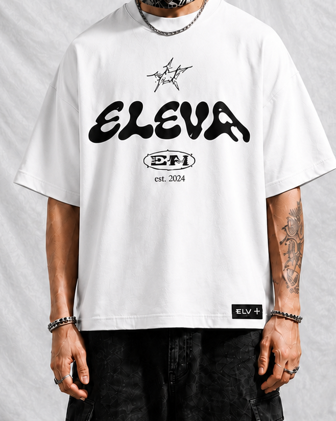 ELEVA “No Compito Me Elevo” Oversized Tee