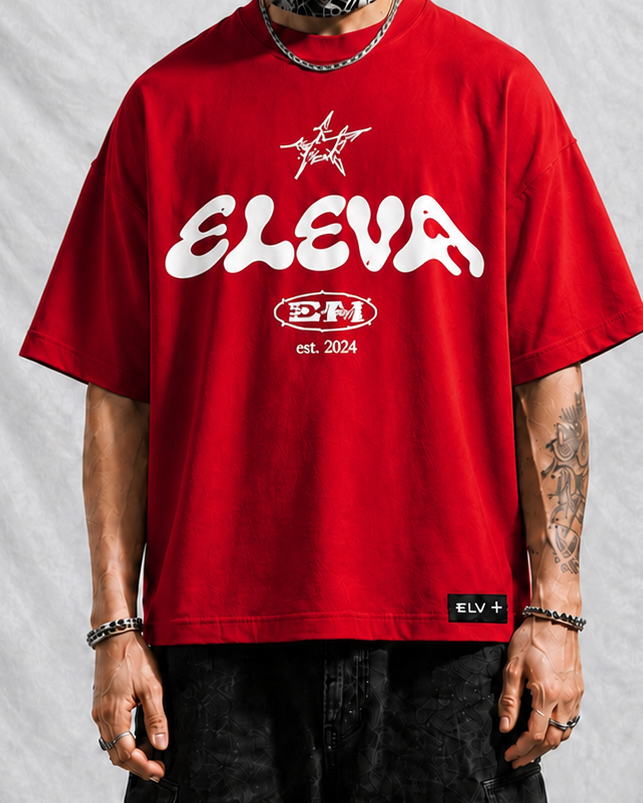 ELEVA “No Compito Me Elevo” Oversized Tee